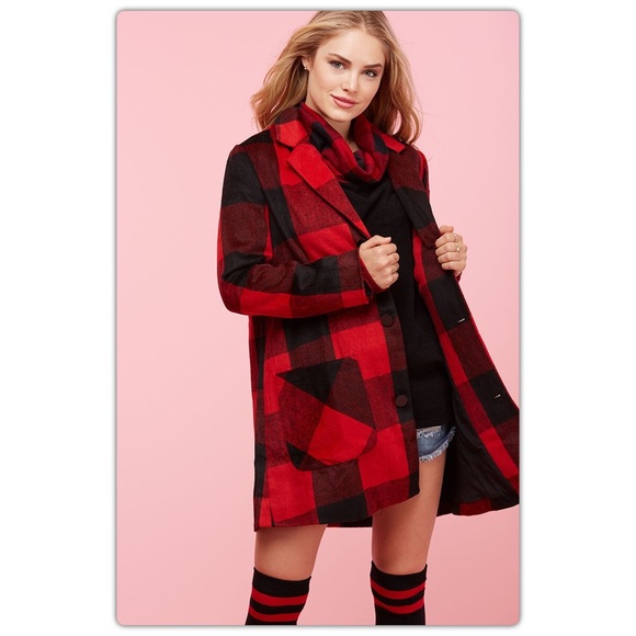 Buffalo Plaid Coat - Picture 2 of 5